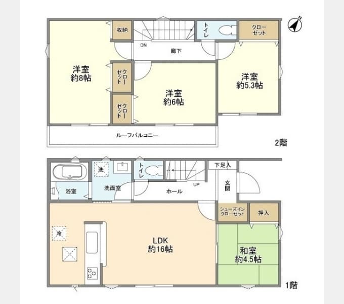 Preview floorplan of Kolet Kashiwa Minami Sakai #04