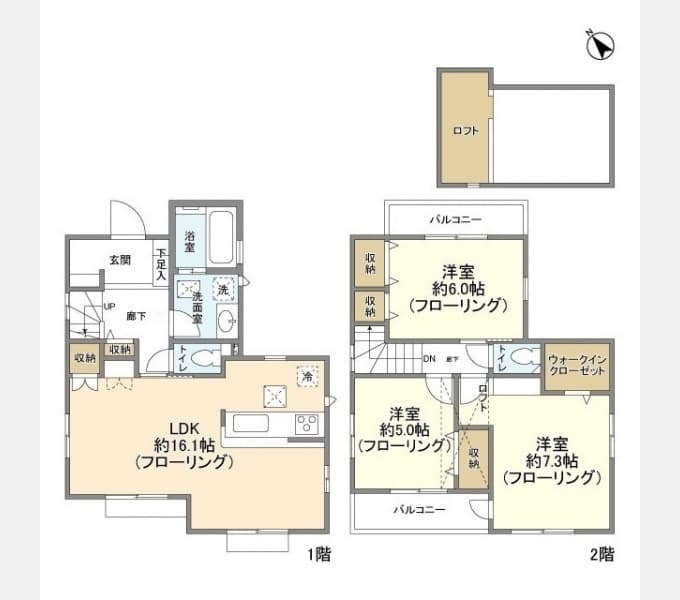 Preview floorplan of Kolet Funabashi Matsugaoka #02