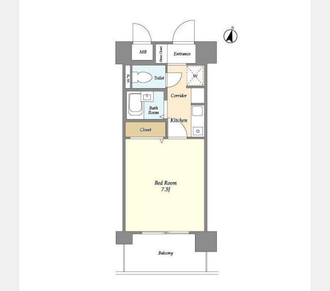 Preview floorplan of Aprile Fujigaoka