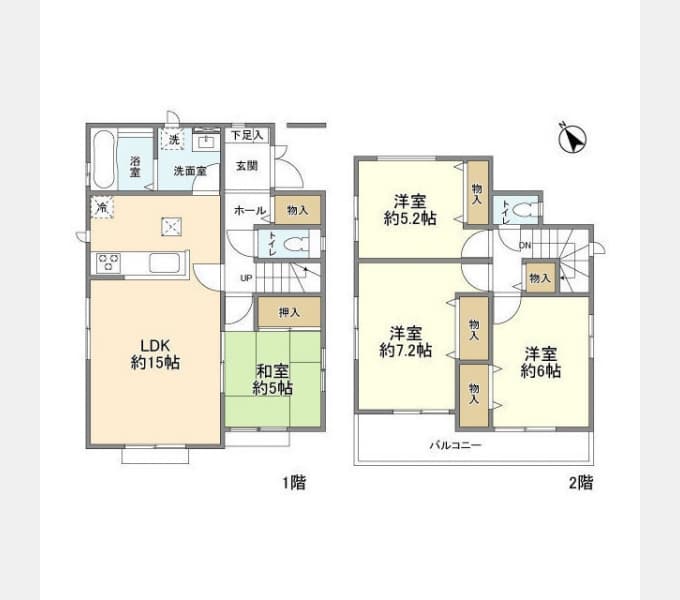 Preview floorplan of Kolet Kawaguchi Akai #03