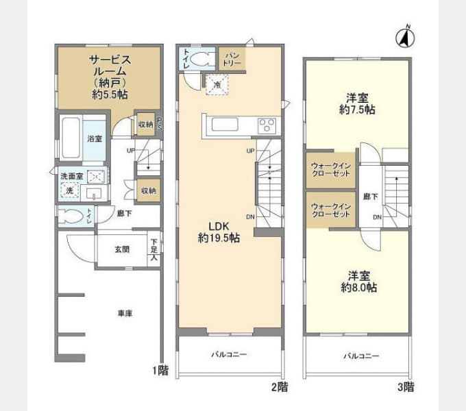 Preview floorplan of Kolet Fujimi Mizutani East #03