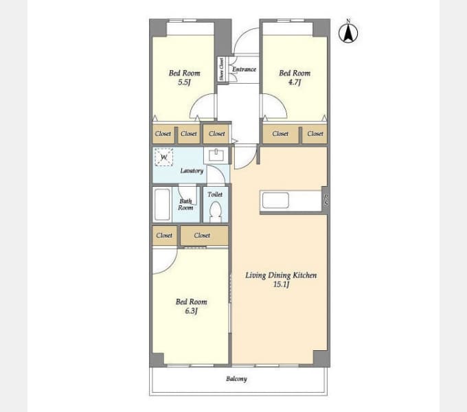 Preview floorplan of Terrace Residence Funabashi Natsumi