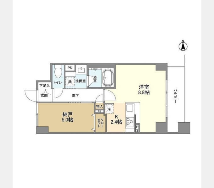 Preview floorplan of Comforia Nishinomiya