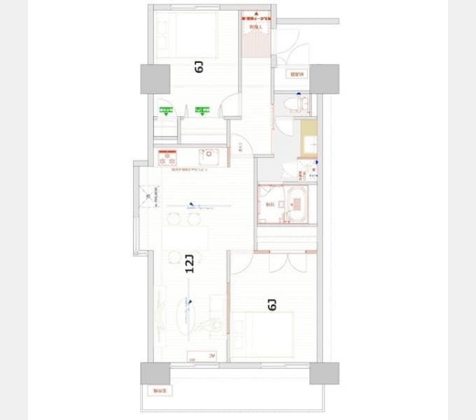 Preview floorplan of rose garden