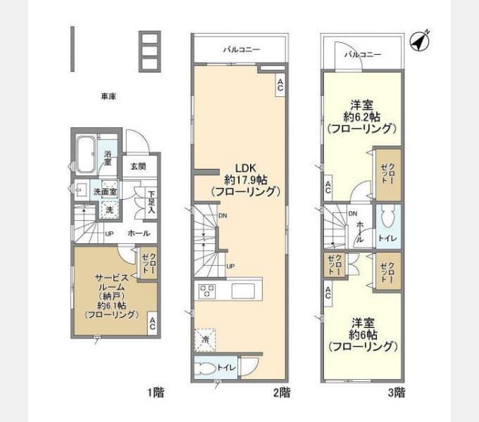 Preview floorplan of Kolet Tsurugamine #10