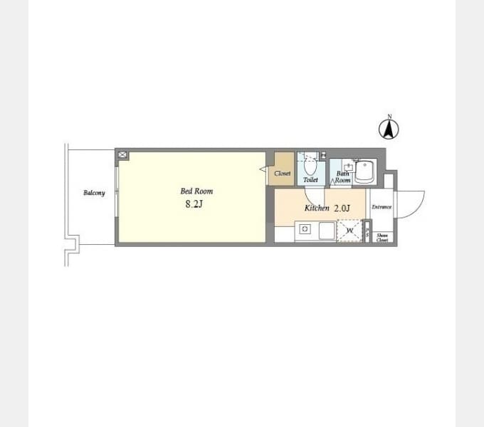 Preview floorplan of Orchid Residence Kohoku Tsunashima Annex
