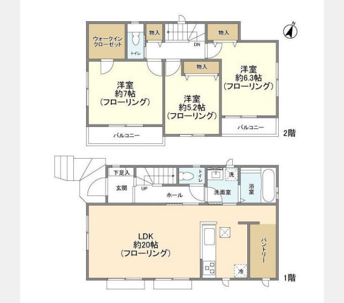 Preview floorplan of Kolet Funabashi Matsugaoka #08