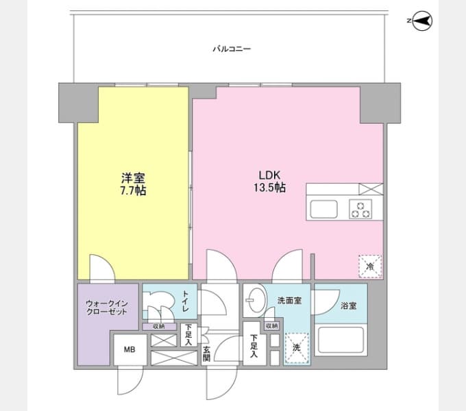 Preview floorplan of Predia Style Yokohama Sawatari