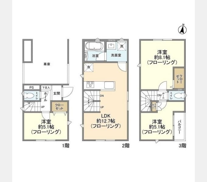 Preview floorplan of Kolet Tsudanuma