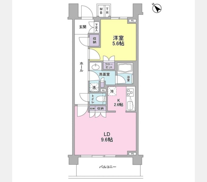 Preview floorplan of Brote Okurayama
