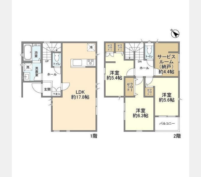 Preview floorplan of Kolet Edogawadai #07