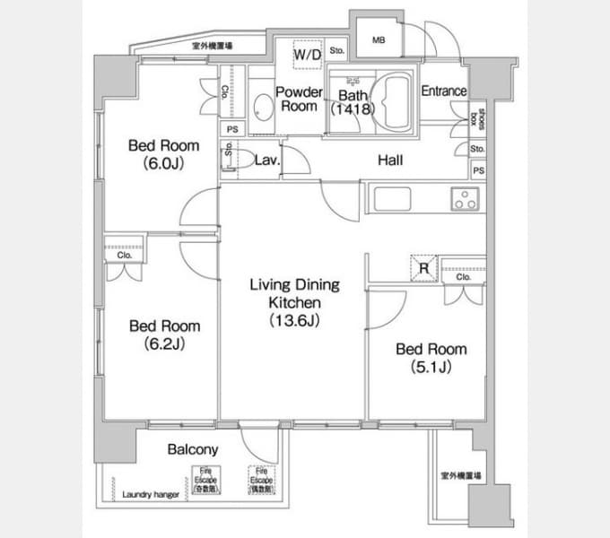 Preview floorplan of PATH Yokohama Shinkoyasu