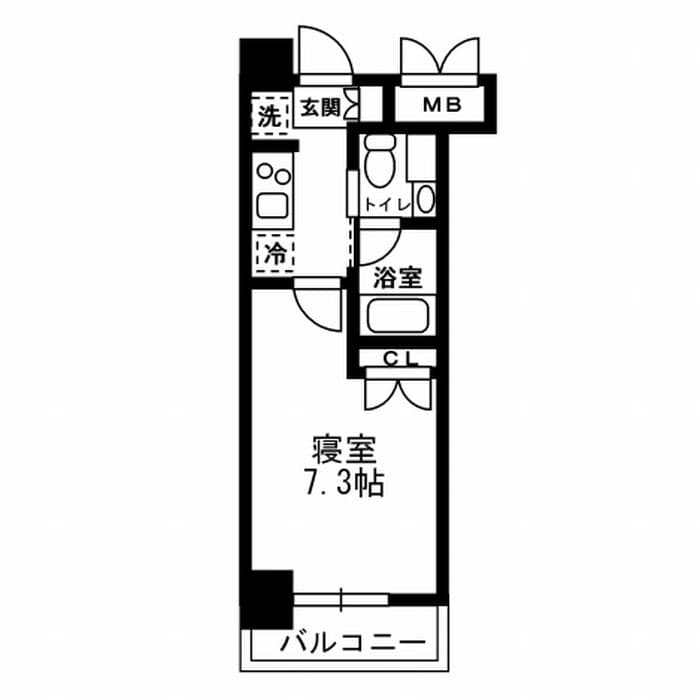 Preview floorplan of Residia Tsukishima III