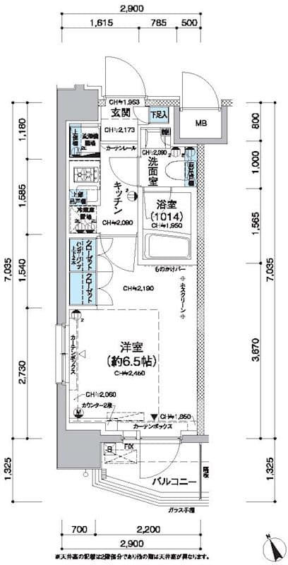 Preview floorplan of Residia Kamata V