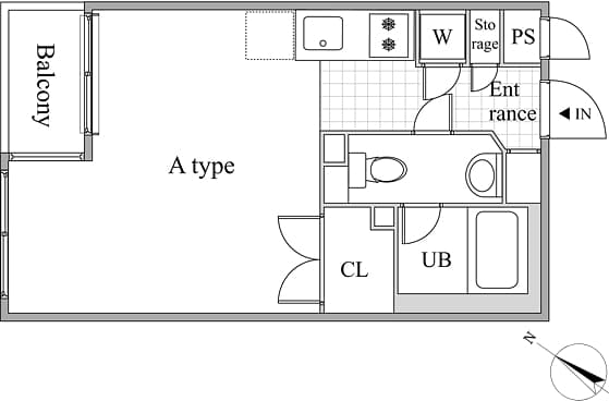 Preview floorplan of Residia Meguro II
