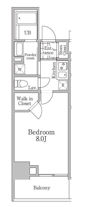 Preview floorplan of Residia Sangenjaya III