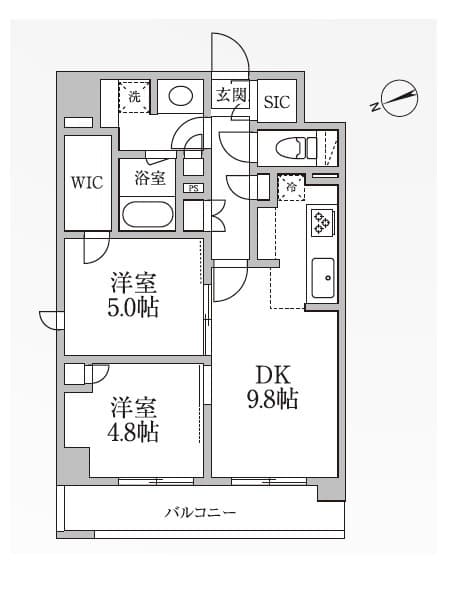 Preview floorplan of Residia Shin Okachimachi II