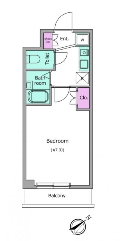 Preview floorplan of Residia Gyotoku
