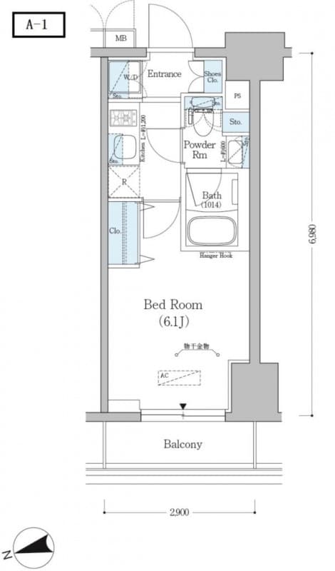 Preview floorplan of Urbanex Togoshi