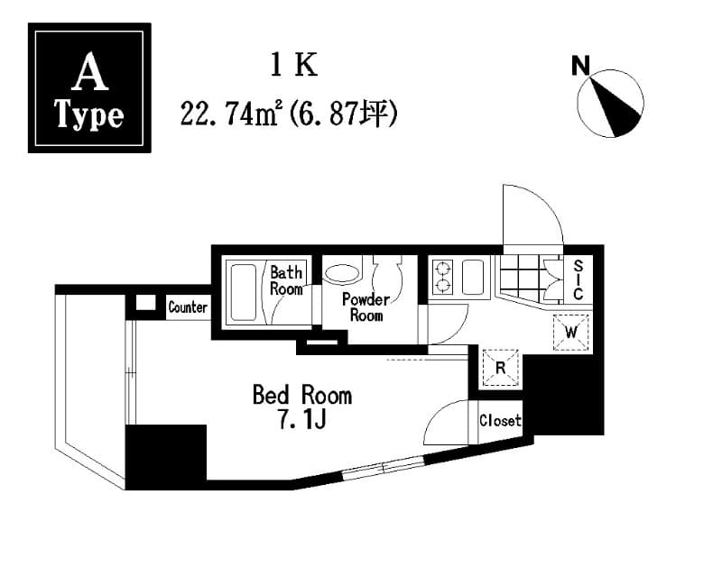 Preview floorplan of Residia Omori III