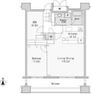 Preview floorplan of Residia Nishiazabu