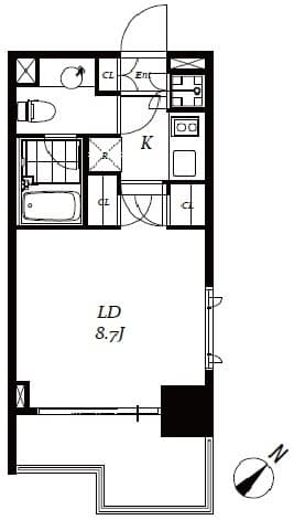 Preview floorplan of Chester Court Ochanomizu