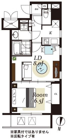 Preview floorplan of Residia Kanda Iwamotocho II