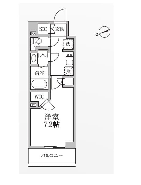 Preview floorplan of Residia Shin Okachimachi II
