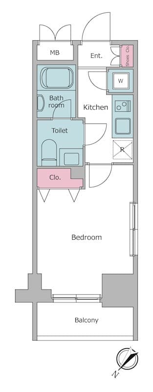 Preview floorplan of Residia Nihonbashi Ningyocho II