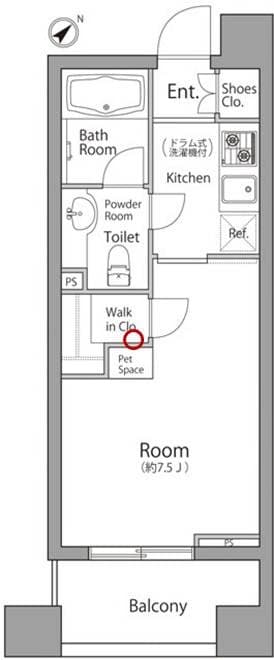 Preview floorplan of Residia Ikebukuro West