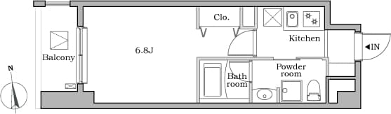 Preview floorplan of Residia Kamata II