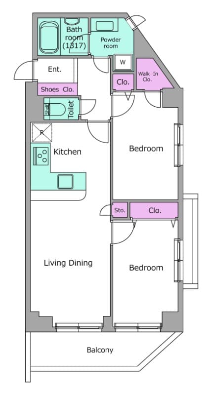 Preview floorplan of Residia Negishi