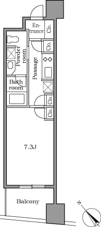 Preview floorplan of Residia Ebisu II