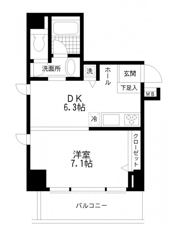 Preview floorplan of Frugral Ikebukuro