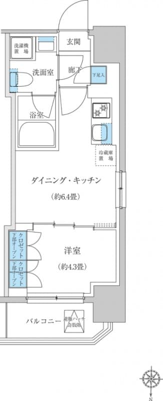 Preview floorplan of Residia Kamata Place