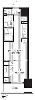Preview floorplan of Residia Shin Okachimachi