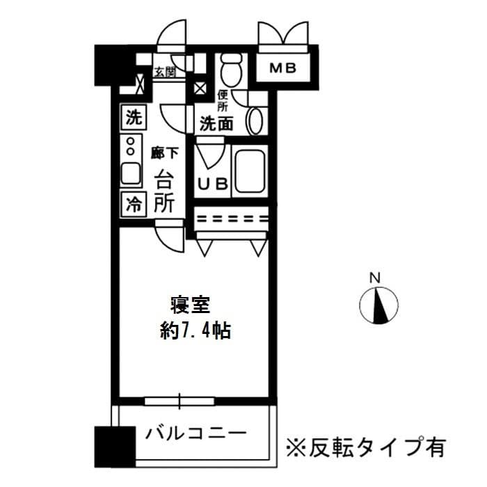 Preview floorplan of Residia Yotsuya 3-chome