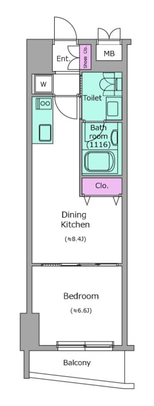Preview floorplan of Residia Hatagaya