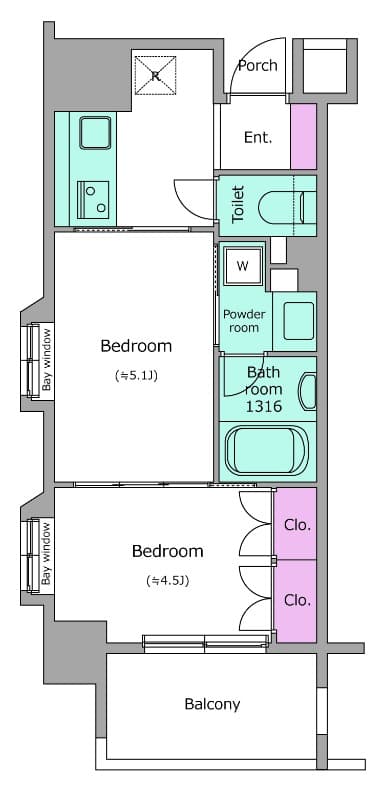 Preview floorplan of Residia Ikejiri Ohashi Bridge