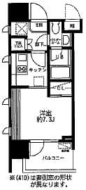 Preview floorplan of Residia Omori Higashi
