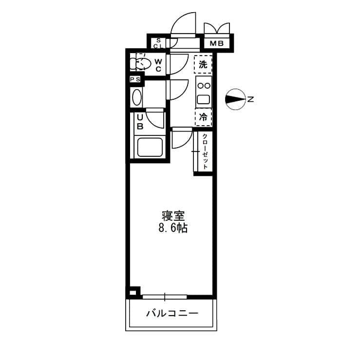 Preview floorplan of Residia Kameido