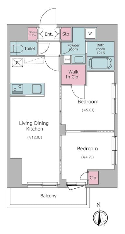 Preview floorplan of Due Iriya II