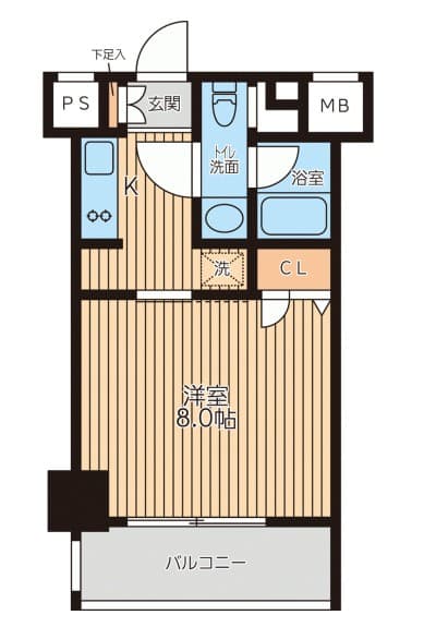 Preview floorplan of Residia Shin-Yokohama