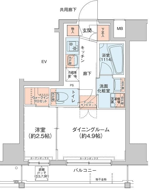 Preview floorplan of Asyl Court Shinkoenji
