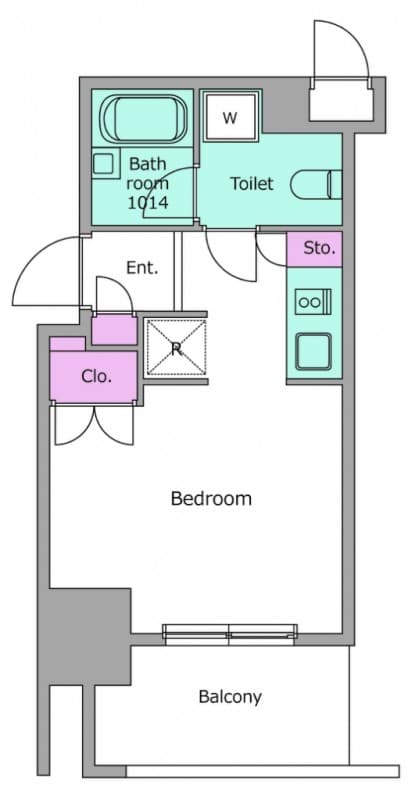 Preview floorplan of Residia Kawasaki