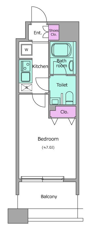 Preview floorplan of Residia Shimazuyama