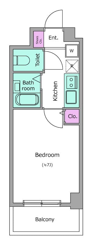 Preview floorplan of Residia Nakano Fujimidai
