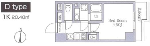 Preview floorplan of Residia Minamishinagawa