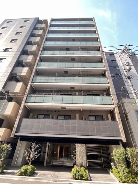 Main exterior of Cross Residence Nihonbashi Hamacho