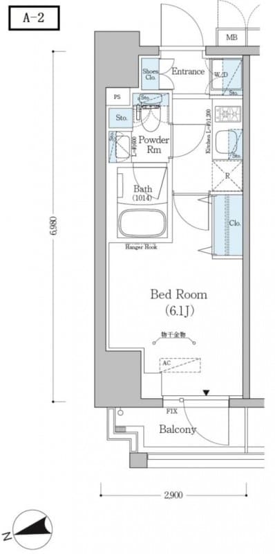 Preview floorplan of Urbanex Togoshi